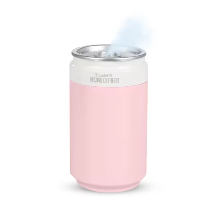 DAM. Humidificador multifunción de 260 ml, forma lata de refresco. Función esterilización, compatible con hidroalcohol. 7x7x12cm. - 1