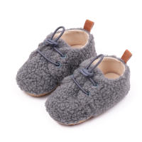 Zapatos De Invierno Para Bebés Suaves De Algodón Con Suela TPR Antideslizante Calientes Pre-walk Sneaker Para Niños Y Niñas Recién Nacidos BHM3143 - details 14