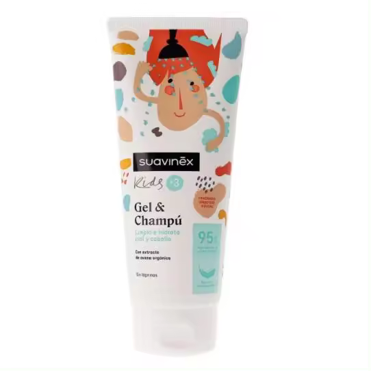 GEL- CHAMPU PARA NIÑOS A PARTIR DE 3 AÑOS 200ML - 1