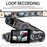 Cámara De Coche DVR Con WiFi GPS FHD 4 Lentes 1080P Grabadora De Video Nocturna Visión Negro Bocina Monitorea De Aparato 24H Park - details 4