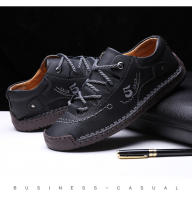 Mocasines De Cuero Para Hombre Zapatos Casuales Cómodos Y Transpirables Con Suela De Goma Sapato Masculino Swenxun - details 15