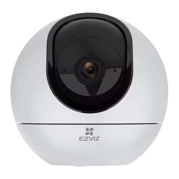 EZVIZ H6 Cámara de Vigilancia Interior 3K con IA, Videollamadas con Gestos, Detección de Mascotas y Personas, Audio Bidireccional, Seguimiento Inteligente, Visión Nocturna, Compatible con Alexa y Google Home - 1