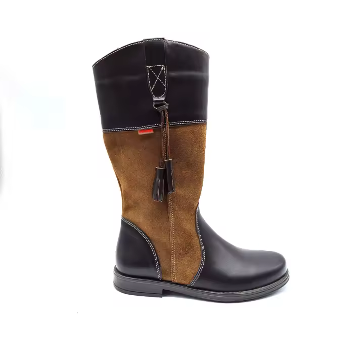 Botas-Botines marca Yowas modelo 201 para niña en color marrón - 1