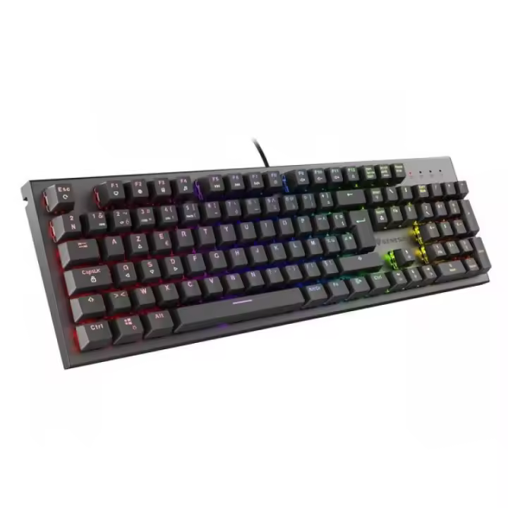 GAMING KEYBOARD GENESIS THOR 300 RGB FR MECHANICAL BACKLIGHT RED SWITCH - 1