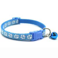 Collar De Moda Para Gatos Con Patrón Colorido Y Campana Ajustable Accesorios Para Mascotas DIY Para Gatos Y Gatitos - details 11