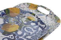 LILI HOME Vajillas de Melamina: Elegancia y Durabilidad. Plato Llano: Ø 28 cm / Plato Hondo: Ø 23 cm / Plato de Postre: Ø 20 cm / Bol Individual: Ø 13 cm / Bol de Ensalada: Ø 25 cm / Bandejas de Servir: 40 x 29 cm y 36 x 26 cm. - details 12