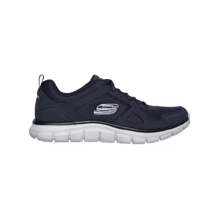 Skechers Zapatilla Hombre Track Azul Cierre Cordones Tejido Sintético - 1