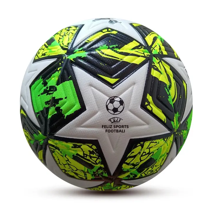 Balón De Fútbol PU Resistente Al Desgaste Para Entrenamiento Y Partidos Adultos Sin Inflar Medida Única Venta Por Pieza - 1