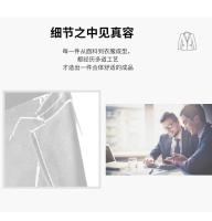 Chaqueta De Negocios Para Hombre Estilo Británico Sólido Moda Casual Cierre Único Tipo De Traje Ideal Para Bodas Y Trabajo - details 7