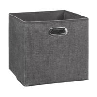 Caja de almacenamiento de tela - Cesta organizadora plegable - Gris  - 5 FIVE - Varios Tamaños - details 0