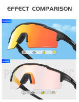 Gafas De Ciclismo Kapvoe-RED Para Hombres Y Mujeres Con Lentes Fotocromáticos UV400 Gafas De Sol Para Bicicleta Deportes Al Aire Libre Acetato Polímero - details 6