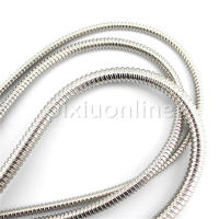 Tubo De Acero Inoxidable 304 Con Forma Ondulada Para Cableado Y Protección De Hilo Longitudes Varias 4/6/8/10/12/15/20mm - details 1