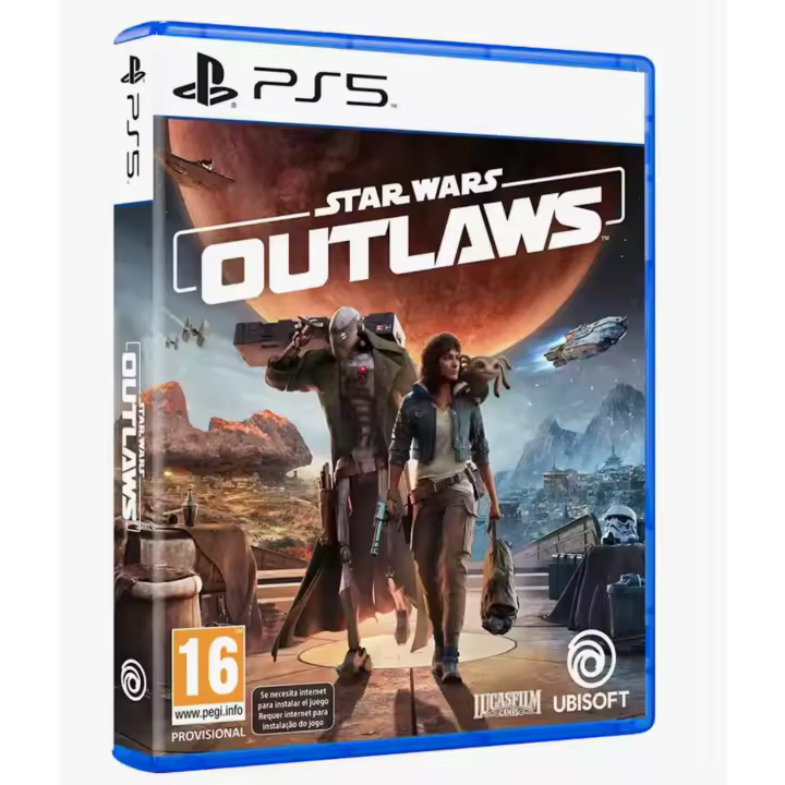 STAR WARS OUTLAWS PS5 PAL ESPAÑA NUEVO ESPAÑOL PRECINTADO - Videotec - 1