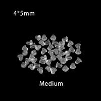 200-2000pcs Tapones De Aretes De Silicona Suave Para Aretes De Punto De Punta Accesorios De Encuentros De Aretes Cilindro De Bala Tapones Para Orejas - details 8