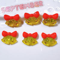 10Pcs Accesorios De Decoración Para Manualidades Y Joyería DIY Con Serie De Navidad Cartoon Resina Brillante Para Scrapbooking - details 2