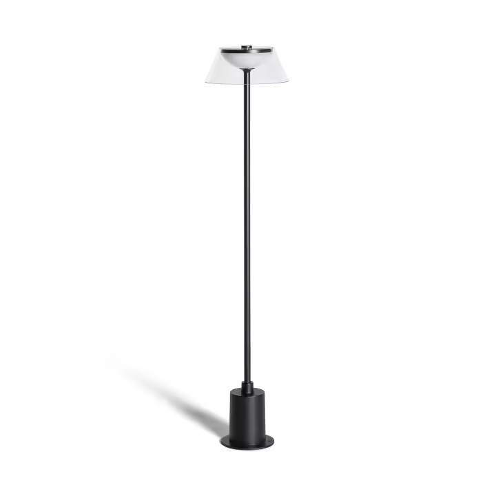 Ledkia Baliza Exterior LED 6W Superficie Pie 60cm Dipley   Negro - 1