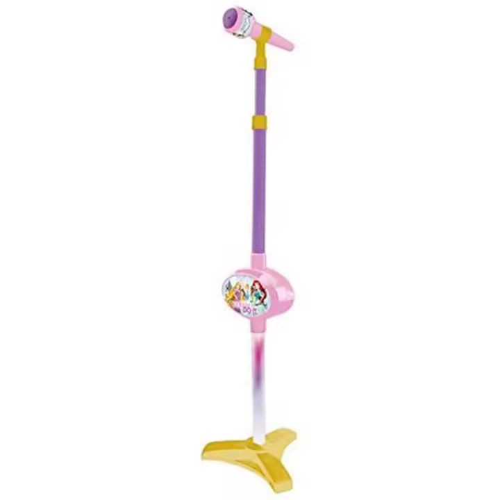 Micrófono Disney Princesas De Pie C/ Amplifi. Y Conec Mp3 (Reig 5286) - 1