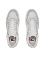 Zapatillas Tommy Jeans Cupsole Leather ESS Hombre – Blancas - details 2