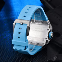 Reloj De Cuarzo Para Hombre PAGANI DESIGN 2023 Forma De Cuenco 40MM Vidrio De Zafiro Resistente Al Agua Y Luminoso Pulsera De Silicona Estilo Casual - details 9
