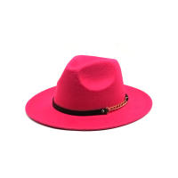 Nueva Moda Invierno Otoño Imitación Lana Hombres Mujeres Sombreros Fedoras Jazz European American Cuello Redondo Sombreros Bowler - details 15