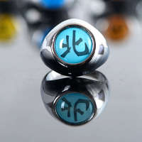 10PCS/set Anillos De Metal Anime Naruto Akatsuki Itachi Accesorios De Cosplay Juguetes Para Niños Figura De Acción Regalo - details 6