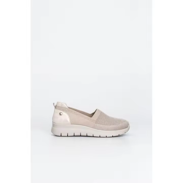 Mocasín Mujer Amarpies Confort Elástico Negro - 1