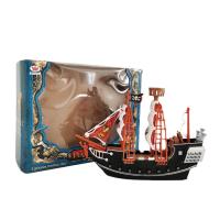 Modelo De Barco Pirata Juguete Para Niños Decoración De Sala De Estar Y Habitaciones Regalo De Juguetes Antiguos Retro - details 7