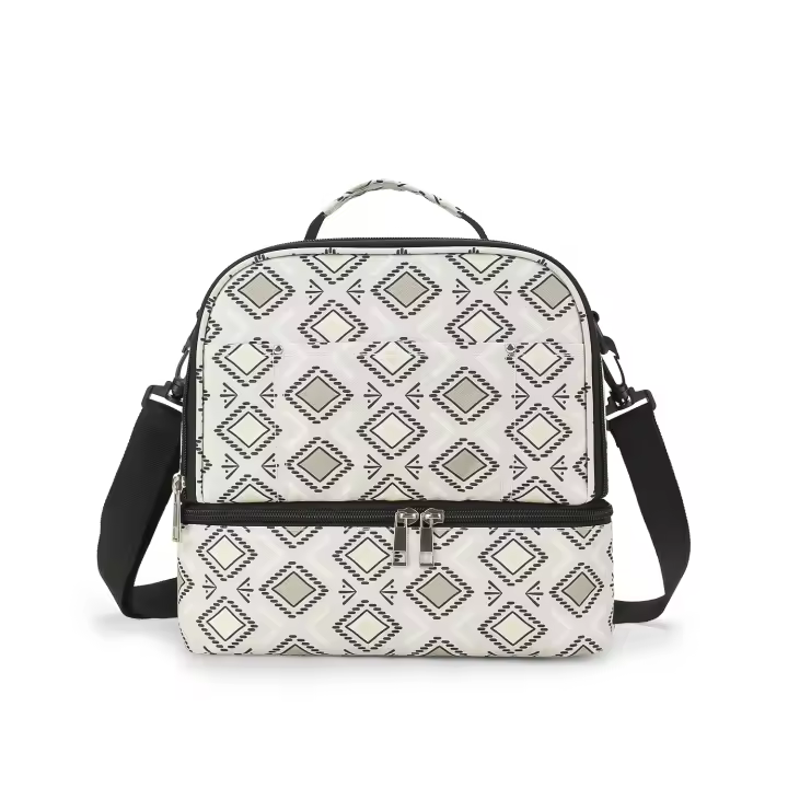 Bolsa De Pecho Para Amamantar Con Compartment Frío Doble Capa Impermeable Para Leche Materna Bolsa De Almuerzo Para Trabajar Al Aire Libre - 1