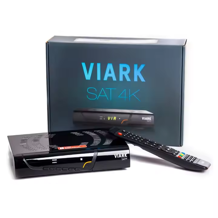 Receptor Satélite Viark SAT 4K con Wifi y Multistream UHD DVB-S2X - 1