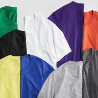 Camiseta De Algodón 100% Para Hombre Verano Manga Corta Casual Cuello Redondo Suave Camiseta Básica Ajuste Suelto Tops - details 7