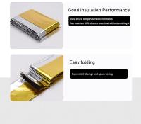 Sobrevivencia Tent Kit Para 1-2 Personas Refugio De Emergencia Impermeable Con Mylar Tube Sleeping Bag Y SOS Thermal Blanket Reutilizable Para Exterior - details 10