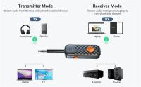 Adaptador De Audio Bluetooth 5.2 2 En 1 Transmisor Receptor Aptx HD Bajo Retardo 3.5mm AUX Para TV PC Coche Altavoz 2 Auriculares - details 14