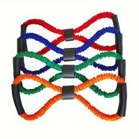 Cinta De Estiramiento Para Yoga De Ocho Caracteres 1pc Adecuada Para Hombres Y Mujeres Abertura De Hombros Beautificación De Espalda Estiramiento De Cintura Expansión De Torax Trauma De Brazo - details 4