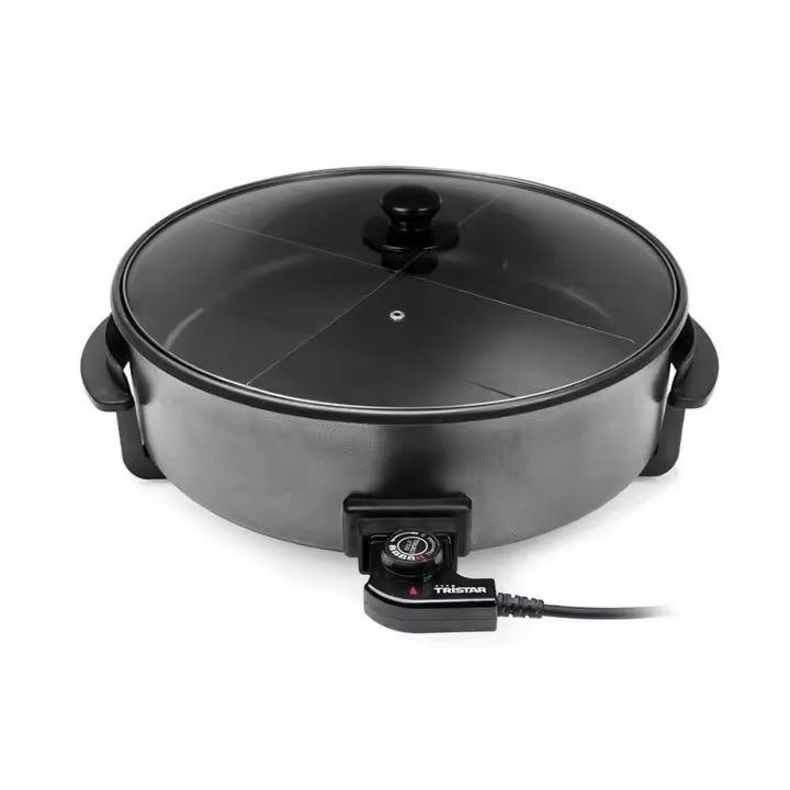 Paellera Eléctrica Tristar PZ-9145 Multifunción XXL/ Ø40cm/ 1500W - 1
