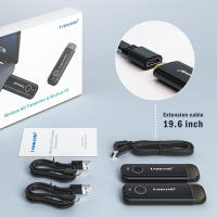 Lemorele Kit de Transmisor y Receptor HDMI Inalámbrico, Extensor HDMI Inalámbrico Portátil, Plug & Play, 2.4/5G, Alcance de 164FT, Resolución 1080P HD, Hasta 8 Transmisores, para Transmitir Video y Audio al Monitor desde Portátiles o TV Box. - details 7