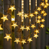 Luces De Cadena Solar Estelares Para Decoración De Jardín Y Exterior 100/50/20 LEDs Luces De Navidad Para Bodas Y Fiestas - details 0