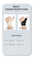 1Pcs Apoyo De Muñeca Ultrafino Con Compresión Para Tendinitis Deformidad De La Juntura De La Mano Síndrome Del Túnel Carpiano Artritis Tamaño M/L Negro/Azul - details 9