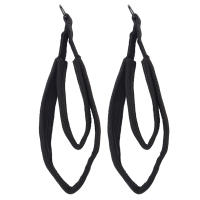 2pcs Anillas De Pilates Dobles Con Correas Para Pies En Negro Equipo De Fitness Reformer Con D-rings Bandas De Resistencia De Poliéster - details 0