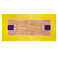 Bloques De Construcción De Basquetbol Para Escenario Campo De Juego Campus Cage Deportes KOBES Reunión Field Street Comunidad Modelo De Edificios Y Pabellones - details 4
