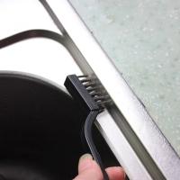 Set De 3 Cepillos De Limpieza Con Alambre De Cobre Y Acero Inoxidable Herramientas De Limpieza Para Ruedas De Coche 17cm - details 3