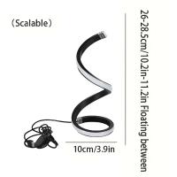 Lámpara De Mesa LED USB Moderna Y Creativa 5V Con Control Remoto Térmica Dimmable En 3 Colores Para Decoración De Habitación Sala De Estar Oficina Barra - details 16