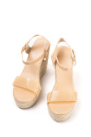 Sandalias mujer cuñas altas con plataforma de espartos con plantilla acolchada Mynzi - details 3
