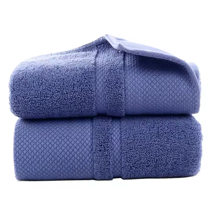2 Pack, juegos de toallas, suave y absorbente, 34*74cm, para hotel, baño, spa, uso diario, gimnasio - 1