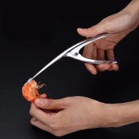 Herramienta De Cocina Acero Inoxidable Pelador De Camarones Línea Cortadora Para Limpieza De Camarones Y Langosta Herramienta De Mariscos - details 2