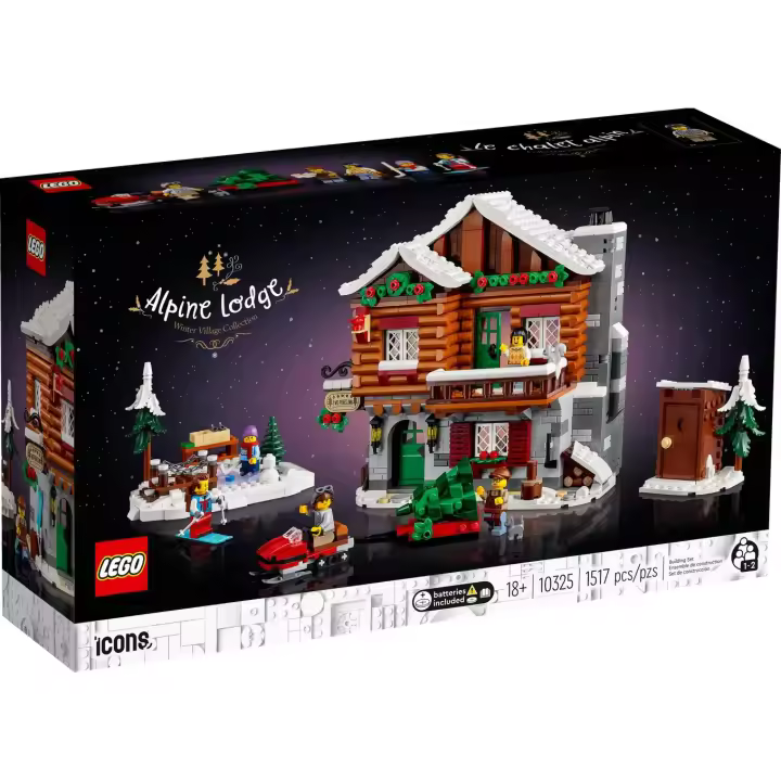 LEGO ICONS 10325: Refugio Alpino - 1