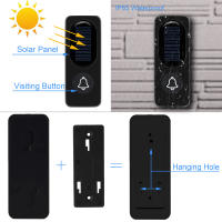 Kit De Campana De Puerta Solar Para Jardín Y Hogar Con Receptor 1000 Pies De Operación Indicador LED 52 Sonidos Campana Portátil - details 5