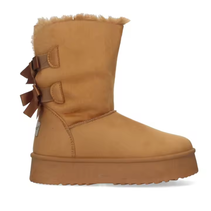 Botines casual  mujer KTEY 46 VR3-585 AUSTRALIANA PLATAFORMA LACITOS CUERO 32271 23I - 1