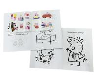COLOR KIDS-  Pack Libros COLOREA Y PEGA, libro para colorear y pintar, libro para pintar niños, Princesas, Héroes, Coches, perros, cerdos, animales. - details 12