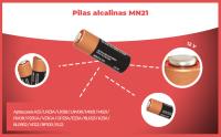 Banner - Pila duracell MN21 LR23 12 v pack 5 pilas