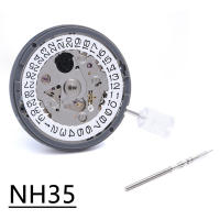 Nueva Movimiento Automático NH35 De Precisión Alta Con 24 Joyas Fecha a Las 3 Y 3.8 En Reloj Blanco Material De Aleación De Titanio - details 0